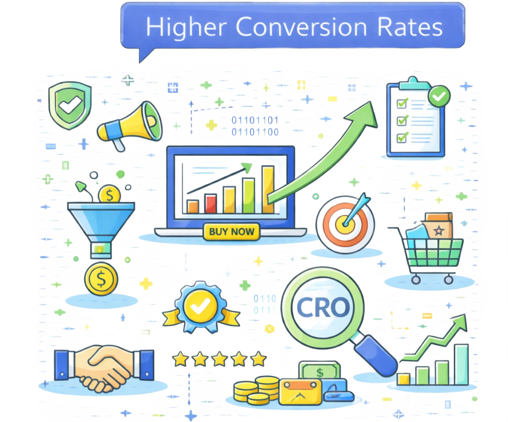 Higher Conversion Rates