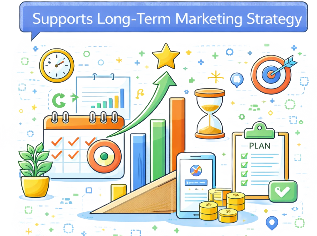 Supports Long-Term Marketing Strategy