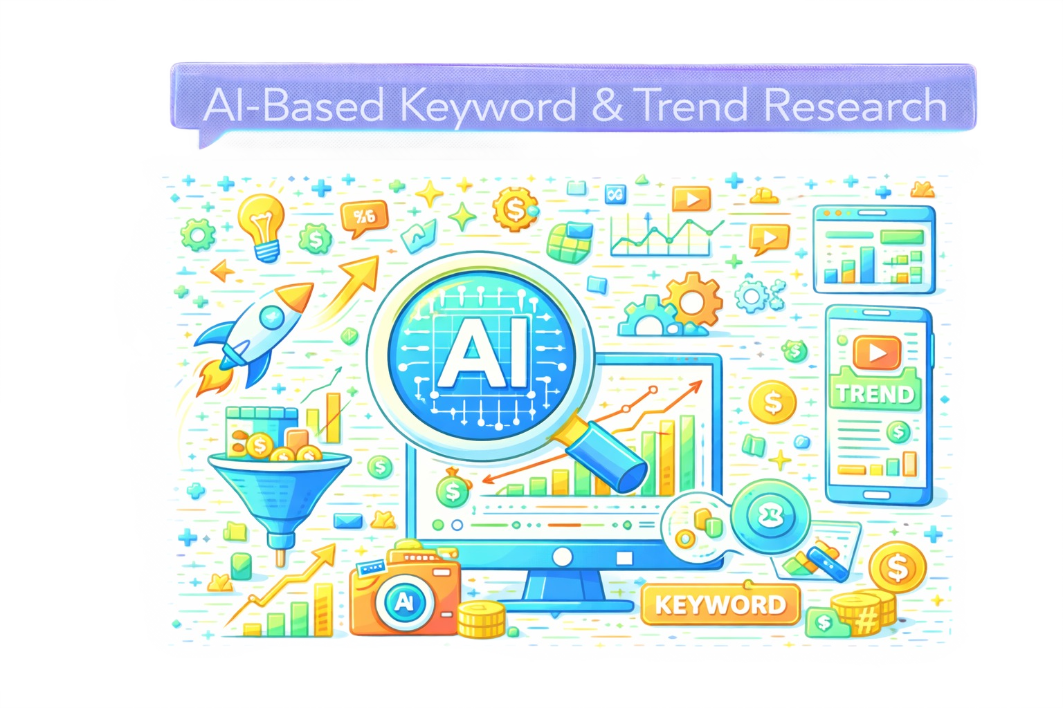 AI-Based Keyword & Trend Research​