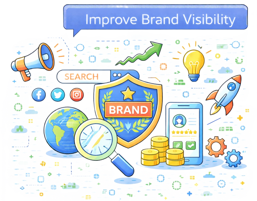 Improve Brand Visibility