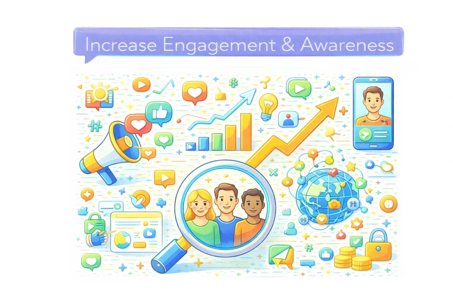 Increase Engagement & Awareness​