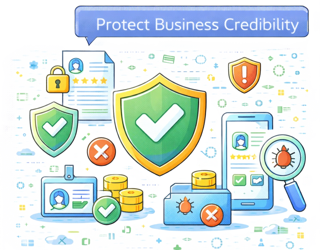 Protect Business Credibility