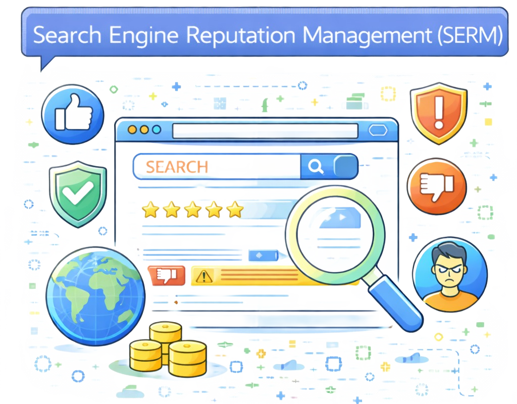 Search Engine Reputation Management (SERM)